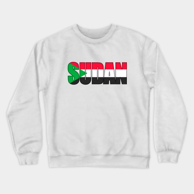 Sudan Crewneck Sweatshirt by SeattleDesignCompany